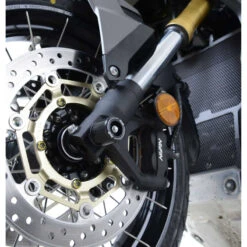 R&G FP0200BK Fork Protectors For Honda X-ADV (750) (2017-) -Arrow Shop rg fp0200bk fork protectors image5