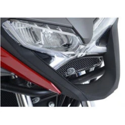 R&G OCG0024BK Oil Cooler Guard For Honda Crossrunner (2015-) -Arrow Shop rg ocg0024bk oil cooler guard image3