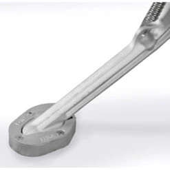 R&G PKS0146SI Kickstand Shoe, Silver For Triumph Tiger 900 / 850 Sport '20-