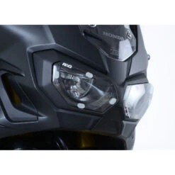 R&G HLS0001CL Headlight Shields For Honda Africa Twin CRF1000L '16-'19 -Arrow Shop rg racing hls0001cl headlight shields image4