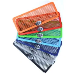 R&G RAD0263TI Radiator Guard, Titanium For Suzuki V-Strom 1050 & 1050XT (2020-)