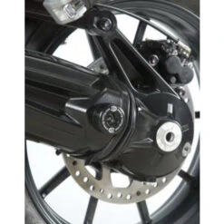 R&G SP0033BK Rear Axle Sliders For Triumph Tiger 1200 Explorer '12-'15 And 1200 Trophy '13