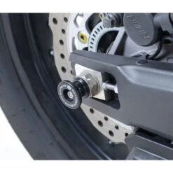 R&G SS0045BK Rear Axle Sliders For Honda Africa Twin CRF1000L (2016-2019) -Arrow Shop rg ss0045bk rear axle sliders honda crf1000l image3