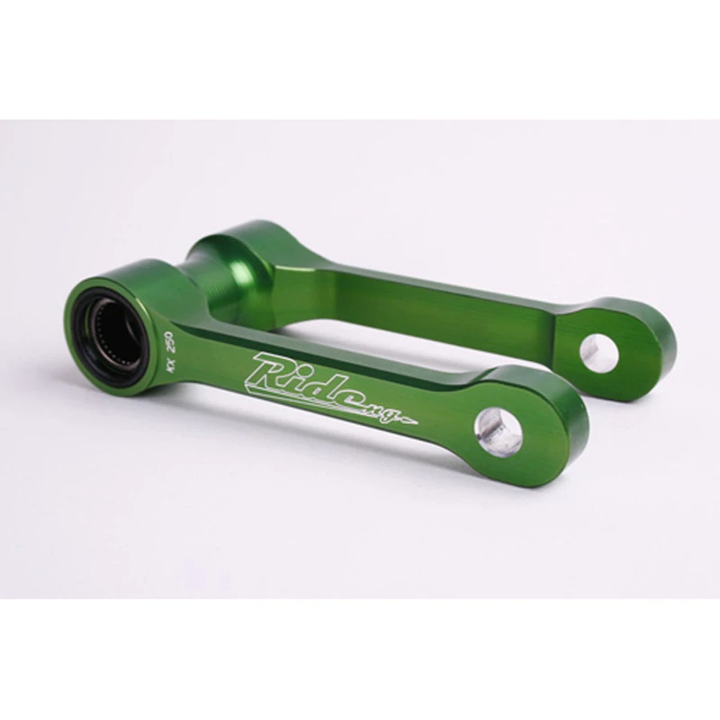 Ride Engineering KX-LKA31-GN Performance Link, Green For Kawasaki KX450F (2009-up) 1 Ride Engineering KX-LKA31-GN Performance Link, Green For Kawasaki KX450F (2009-up)