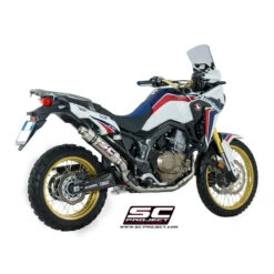 SC-Project H16-TC06T GP Exhaust For Honda CRF1000L Africa Twin (2016-2019) -Arrow Shop sc project h16 tc06t gp exhaust image5