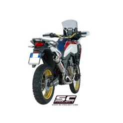 SC-Project H16-TC06T GP Exhaust For Honda CRF1000L Africa Twin (2016-2019) -Arrow Shop sc project h16 tc06t gp exhaust image6