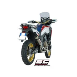 SC-Project H16-TC65T GP65 Exhaust For Honda CRF1000L Africa Twin (2016-2019) -Arrow Shop sc project h16 tc65t gp65 exhaust image4