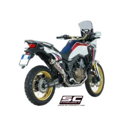 SC-Project H16-TC65T GP65 Exhaust For Honda CRF1000L Africa Twin (2016-2019) -Arrow Shop sc project h16 tc65t gp65 exhaust image5