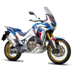 SC-Project H36-122T X-plorer II Slip-on Exhaust For Honda CRF1100L Africa Twin '20- -Arrow Shop sc project h36 122t x plorer ii slip on exhaust image4