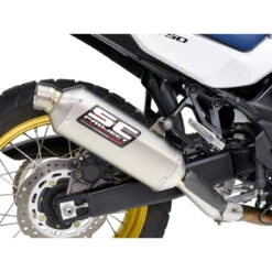 SC-Project H48-100T Rally Raid Slip-On Exhaust For Honda XL750 Transalp (2023-)