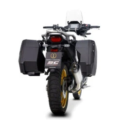 SC-Project H48-121T X-Plorer II Slip-On Exhaust For Honda XL750 Transalp (2023-) -Arrow Shop sc project h48 121t x plorer ii slip on exhaust image7