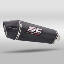 SC-Project H48-121T X-Plorer II Slip-On Exhaust For Honda XL750 Transalp (2023-) -Arrow Shop sc project h48 121t x plorer ii slip on exhaust image8