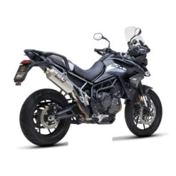 SC-Project T27-100T Rally Raid Slip-on Exhaust, Titanium For Triumph Tiger 900 '20-