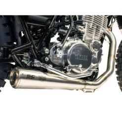 SC-Project Y18-C39A Conic Full Exhaust, Stainless Steel For Yamaha SR400 '13-'17