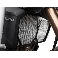 Sw-Motech KLS.08.204.10000.B Aluminum Radiator Guard For Kawasaki Versys 1000 (2012-up) -Arrow Shop sw motech 08 204 10000 b aluminum radiator guard image3
