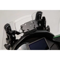 Sw-Motech GPS.08.922.10000/B Vibration-Damped GPS Mount For Kawasaki Versys 1000 (2019-) -Arrow Shop sw motech gps 08 922 10000 b handlebar gps mount image3