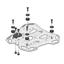 Sw-Motech GPT.01.070.19000/B Adventure-Rack For Honda XL750 Transalp (2022-) -Arrow Shop sw motech gpt 01 070 19000 b adventure rack image5