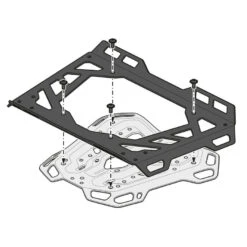 Sw-Motech GPT.01.070.19000/B Adventure-Rack For Honda XL750 Transalp (2022-) -Arrow Shop sw motech gpt 01 070 19000 b adventure rack image6