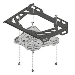 Sw-Motech GPT.01.889.16000/B Street-Rack, Black For Honda X-ADV (2016-2020) -Arrow Shop sw motech gpt 01 889 16000 b street rack black image7