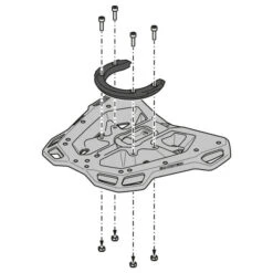 Sw-Motech GPT.05.876.16001/B Street-Rack For Suzuki DL650 V-Strom (2017-) 15 Sw-Motech GPT.05.876.16001/B Street-Rack For Suzuki DL650 V-Strom (2017-) -Arrow Shop sw motech gpt 05 876 16001 b street rack image8