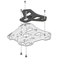 Sw-Motech GPT.08.990.19000/B Adventure-Rack For Kawasaki KLR650 (2022-) -Arrow Shop sw motech gpt 08 990 19000 b adventure rack image7