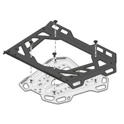 Sw-Motech GPT0544019000B Adventure-Rack For Suzuki V-Strom 650 / 1000 (2014-current) -Arrow Shop sw motech gpt0544019000b adventure rack image6