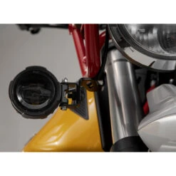 Sw-Motech NSW.17.925.10000/B Auxiliary Light Mounts For Moto Guzzi V85 TT (2019-) -Arrow Shop sw motech nsw 17 925 10000 b auxiliary light mount image3