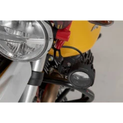 Sw-Motech NSW.17.925.10000/B Auxiliary Light Mounts For Moto Guzzi V85 TT (2019-) -Arrow Shop sw motech nsw 17 925 10000 b auxiliary light mount image5