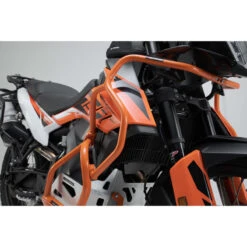 Sw-Motech SBL.04.521.10100/EB Upper Crash Bars, Orange For KTM 790/890 Adventure / R (2019-) -Arrow Shop sw motech sbl 04 521 10100 eb upper crash bars image4