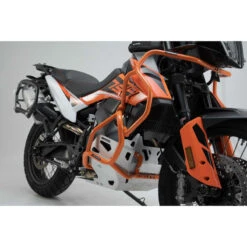 Sw-Motech SBL.04.521.10100/EB Upper Crash Bars, Orange For KTM 790/890 Adventure / R (2019-) -Arrow Shop sw motech sbl 04 521 10100 eb upper crash bars image7