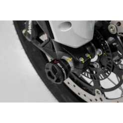 Sw-Motech STP.17.176.10001/B Front Axle Sliders For Moto Guzzi V85 TT (2019-)