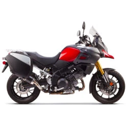 Two Bros 005-4130405-S1B S1R 3K Slip-on Exhaust For Suzuki V-Strom 1000 / DL1000 '14-'19 -Arrow Shop two bros 005 4130405 s1b s1r 3k slip on exhaust image3