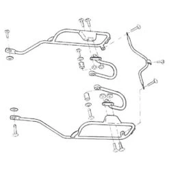 Hepco & Becker Side Carrier - XRV750 Africa Twin '89-'92