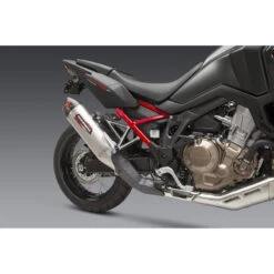 Yoshimura 12401BS520 RS-12 Stainless Slip-on Exhaust For Honda Africa Twin 2020 (2020-) -Arrow Shop yoshimura 12401bs520 rs 12 stainless exhaust image3