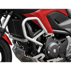 Zieger 10002091 Crashbars, Silver For Honda NC700 S/X '12-'14 & NC750 S/X '14-'19