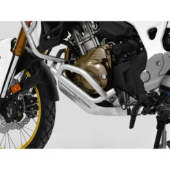 Zieger 10006349 Lower Crashbars, Silver For Honda CRF1000L Africa Twin Adv Sports '18-'19 -Arrow Shop zieger 10006349 lower crashbars silver image3