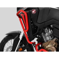 Zieger 10006924 Upper Crashbars, Red For Honda CRF1100L Africa Twin (2020-) -Arrow Shop zieger 10006924 upper crashbars red image3